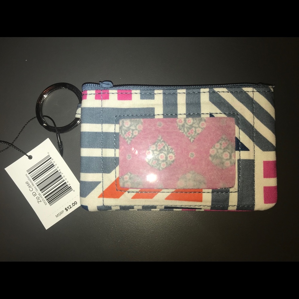 Vera Bradley Zip ID Case NWT